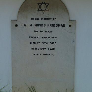 FRIEDMAN Ransi Moses -5685