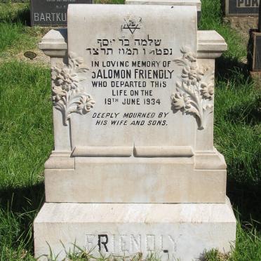 FRIENDLY Salomon -1934