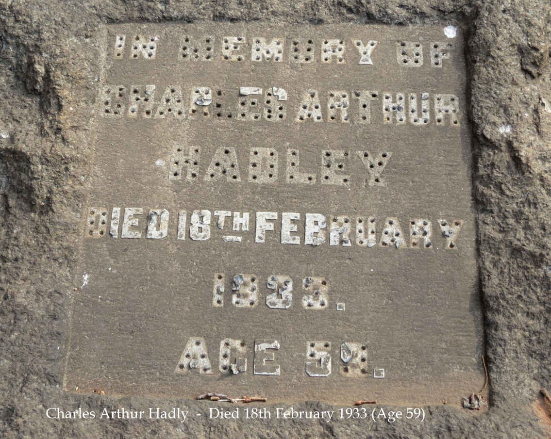 HADLEY Charles Arthur -1933