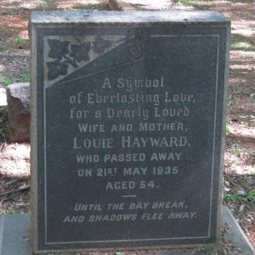 HAYWARD Louie -1935