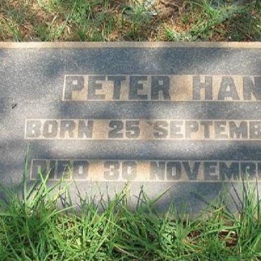 HANSEN Peter 1868-1936