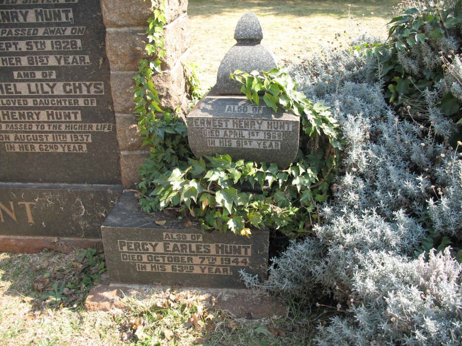 HUNT Percy Earls -1944 :: HUNT Ernest Henry