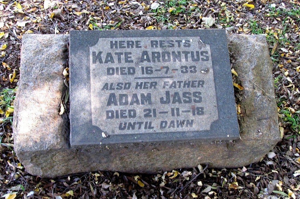 JASS Adam -1918 :: ARONTUS Kate -1933 