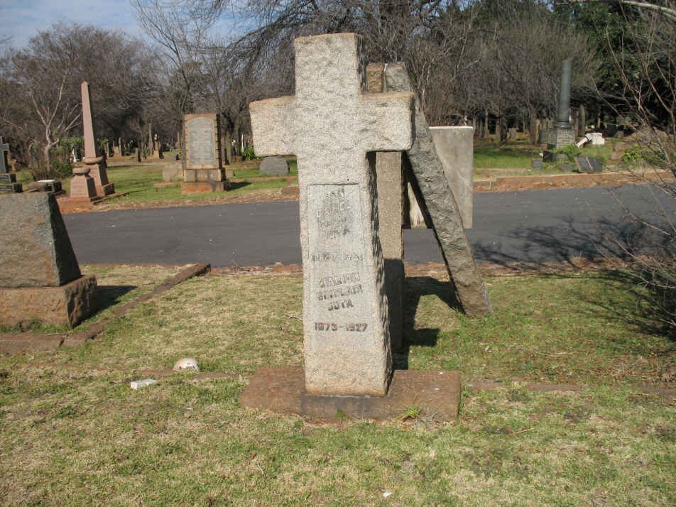 JUTA Jan Carel 18?7-1951 &amp; Marion Sinclair 1873-1927