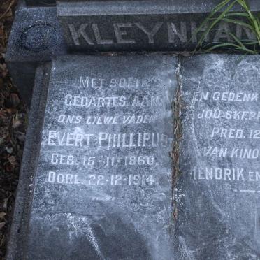 KLEYNHANS Evert Phillipus 1860-1914