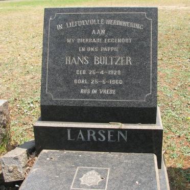 LARSEN Hans Bultzer 1928-1960