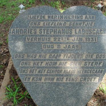 LABUSCHAGNE Andries Stephanus -1931