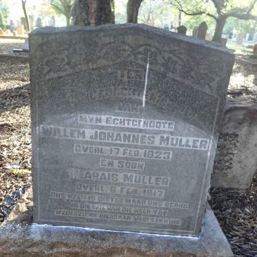 MULLER Willem Johannes -1923 :: MULLER Marais -1917