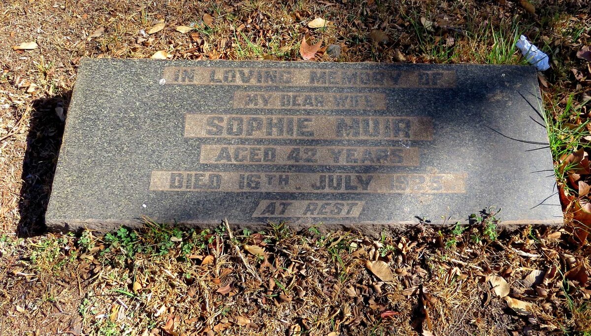 MUIR Sophie -1925