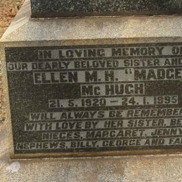 MCHUGH Ellen M.H. 1920-1995