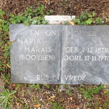 MARAIS Maria nee BOOYSEN 1879-1970