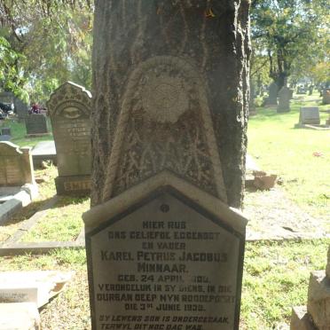 MINNAAR Karel Petrus Jacobus 1909-1939