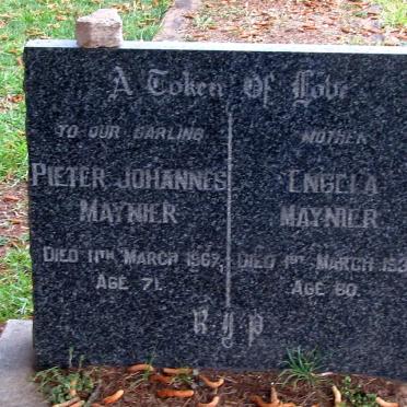 MAYNIER Pieter Johannes -1967 :: MAYNIER Engela -1937