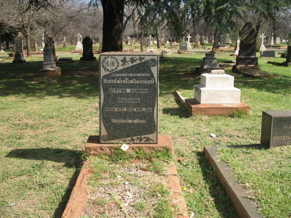 MAGUIRE Bertha Hannah 1837-1910
