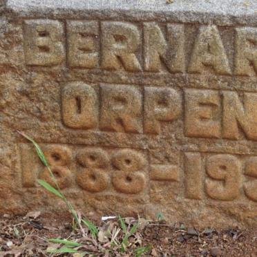 ORPEN Bernard 1888-1930 :: ORPEN Jack 1913-1959 