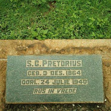 PRETORIUS S.C. 1864-1940