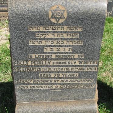 PERILLY Polly formerly WHITE -1933