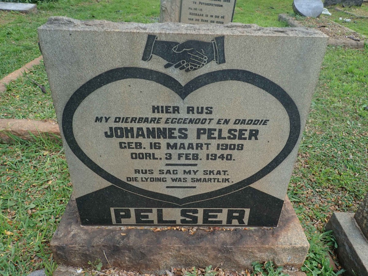 PELSER Johannes 1908-1940
