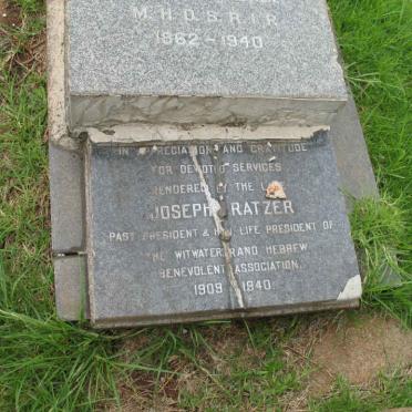 RATZKER Joseph -1940