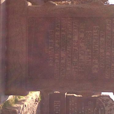 SCHOEMAN Stephanus J.C.1890-1940