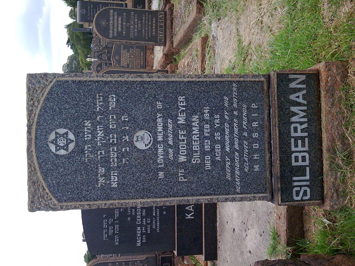 SILBERMAN Woolfe Meyer -1941