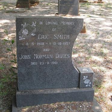 SMITH Eric 1908-1957 :: DAVIES John Norman -1961