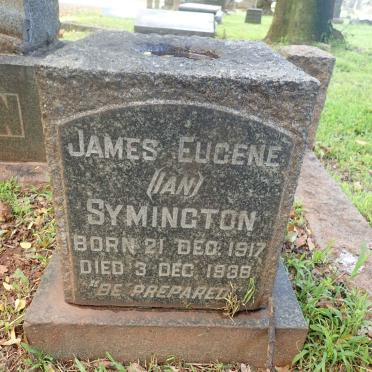 SYMINGTON James Eugene 1917-1938