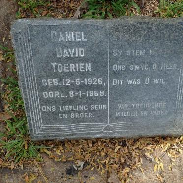 TOERIEN Daniel David 1926-1959