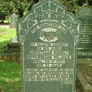 VILJOEN Christiaan Rudolph Oppermann 1884-1937