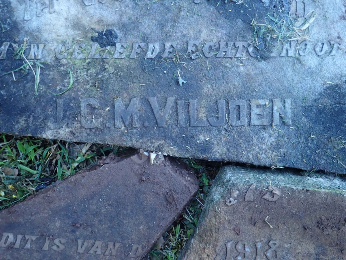 VILJOEN J.G.M. 187?-1918