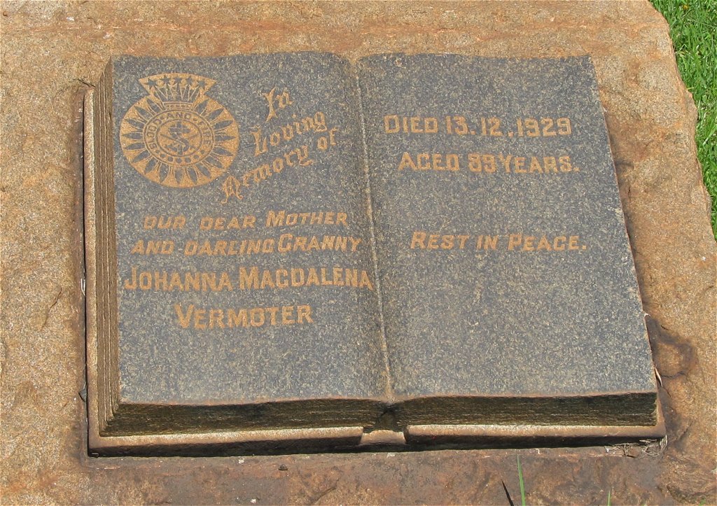 VERMOTER Johanna Magdalena -1929