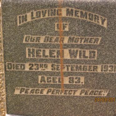 WILD Helen -1931