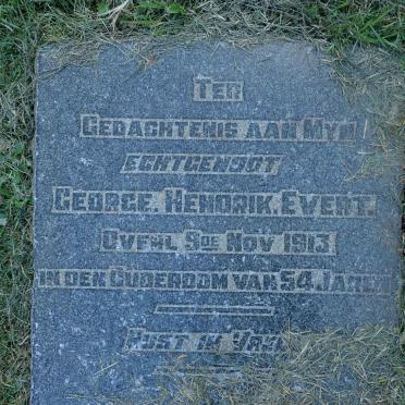 EVERT George Hendrik -1913