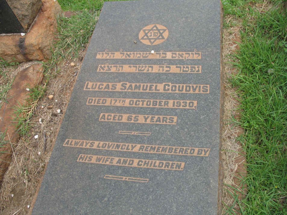 GOUDVIS Lucas Samuel -1930