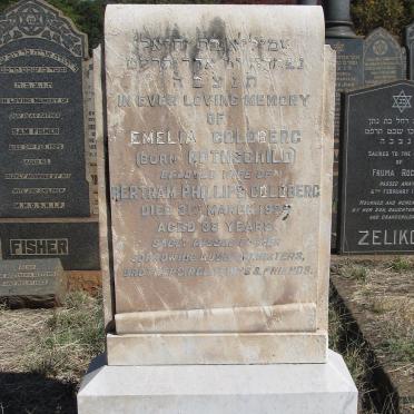 GOLDBERG Emelia nee ROTHSCHILD -192?