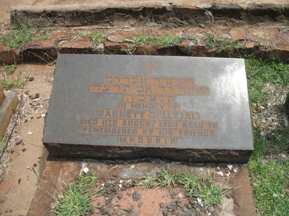 GOLDMAN Barnett -1938