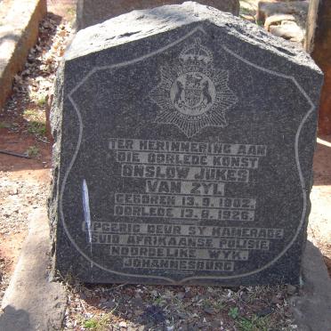 ZYL Onslow Jukes, van 1902-1926