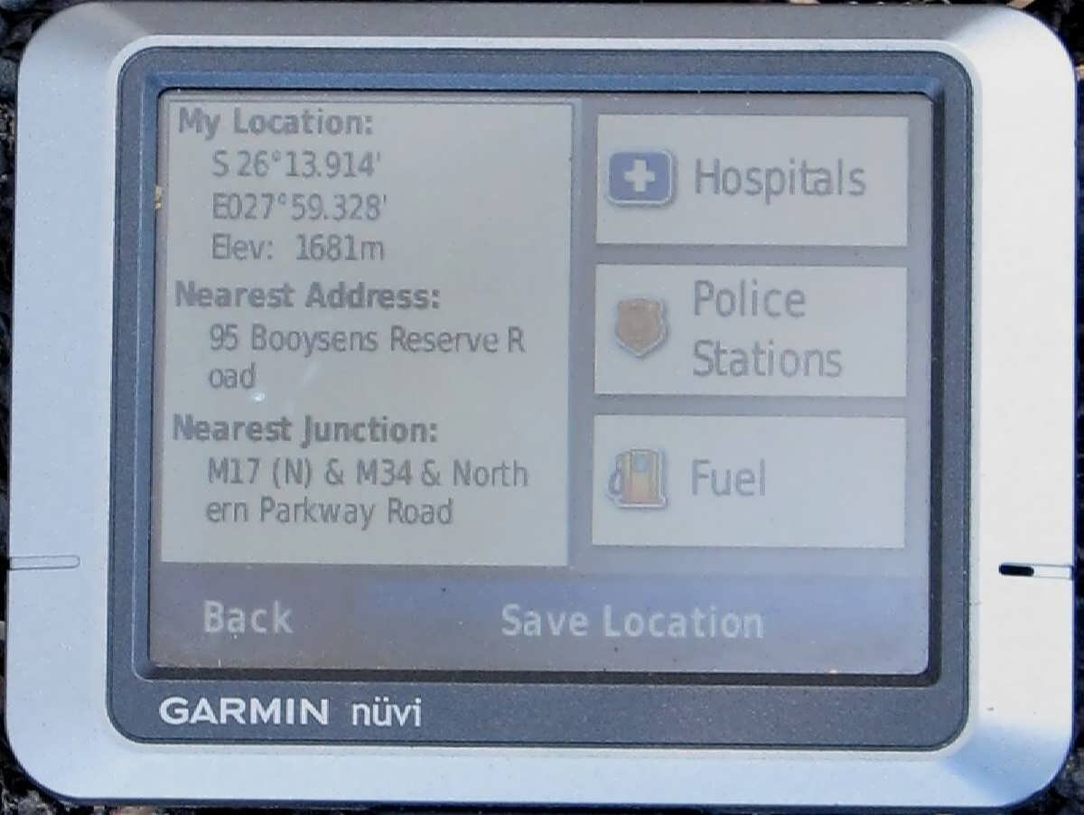 1. GPS reading