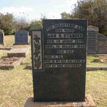 STANDER Jan H. 1879-1945