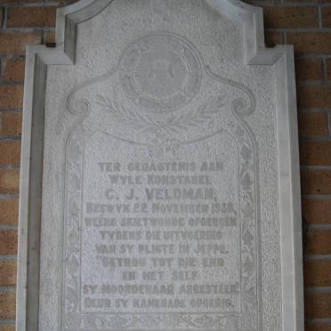 VELDMAN C.J. -1938