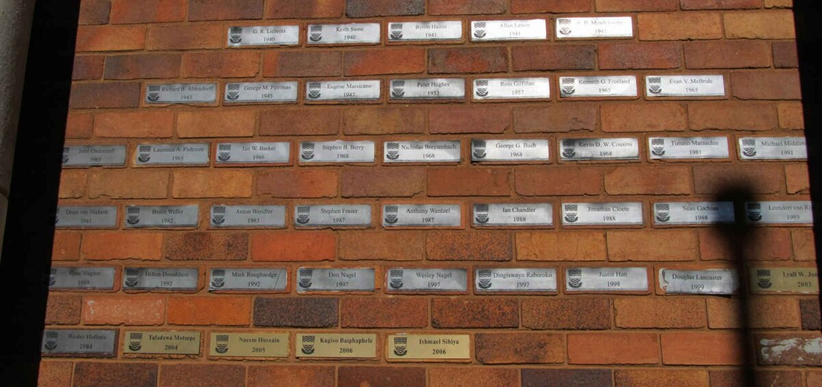 5. Memorial Wall - students