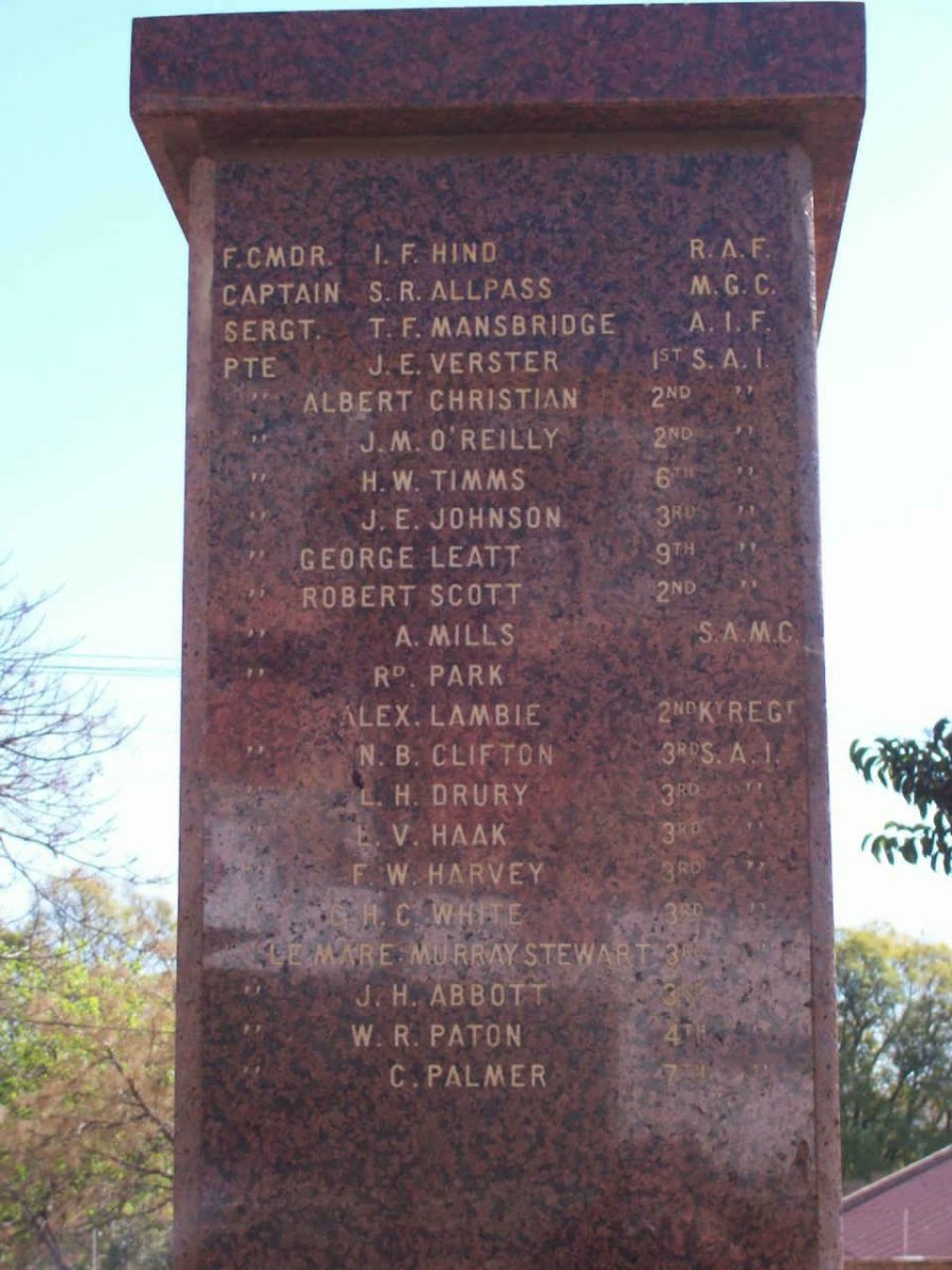 Kensington War Memorial 3