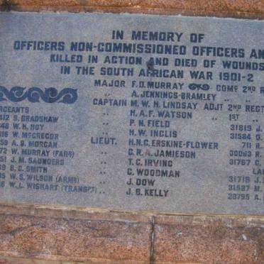 4. Scottish Horse War Memorial