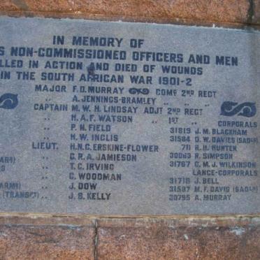 6. Scottish Horse War Memorial 