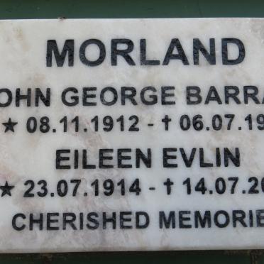 MORLAND John George Barrass 1912-1988 &amp; Eileen Evlin 1914-2010
