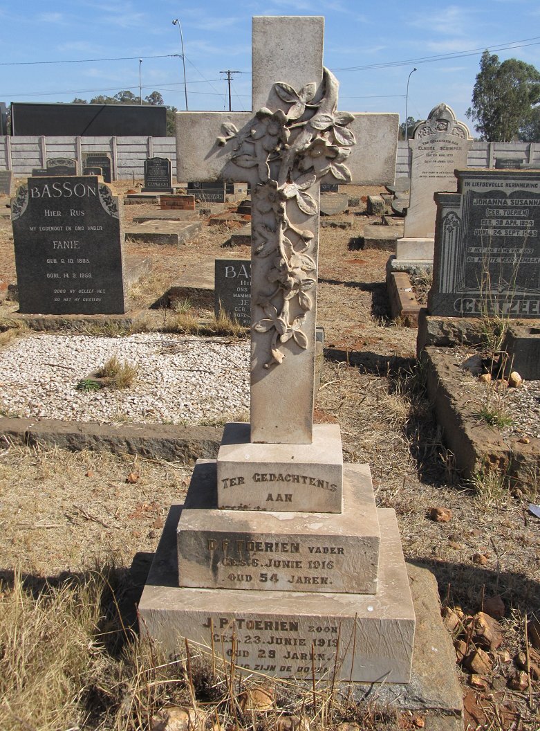 TOERIEN D.F. -1916 :: TOERIEN J.P. -1919