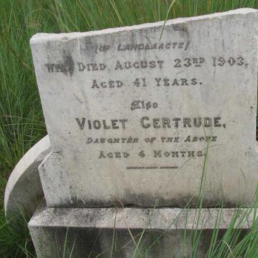 ROWE Elizabeth Jane -1903 :: ROWE Violet Gertrude