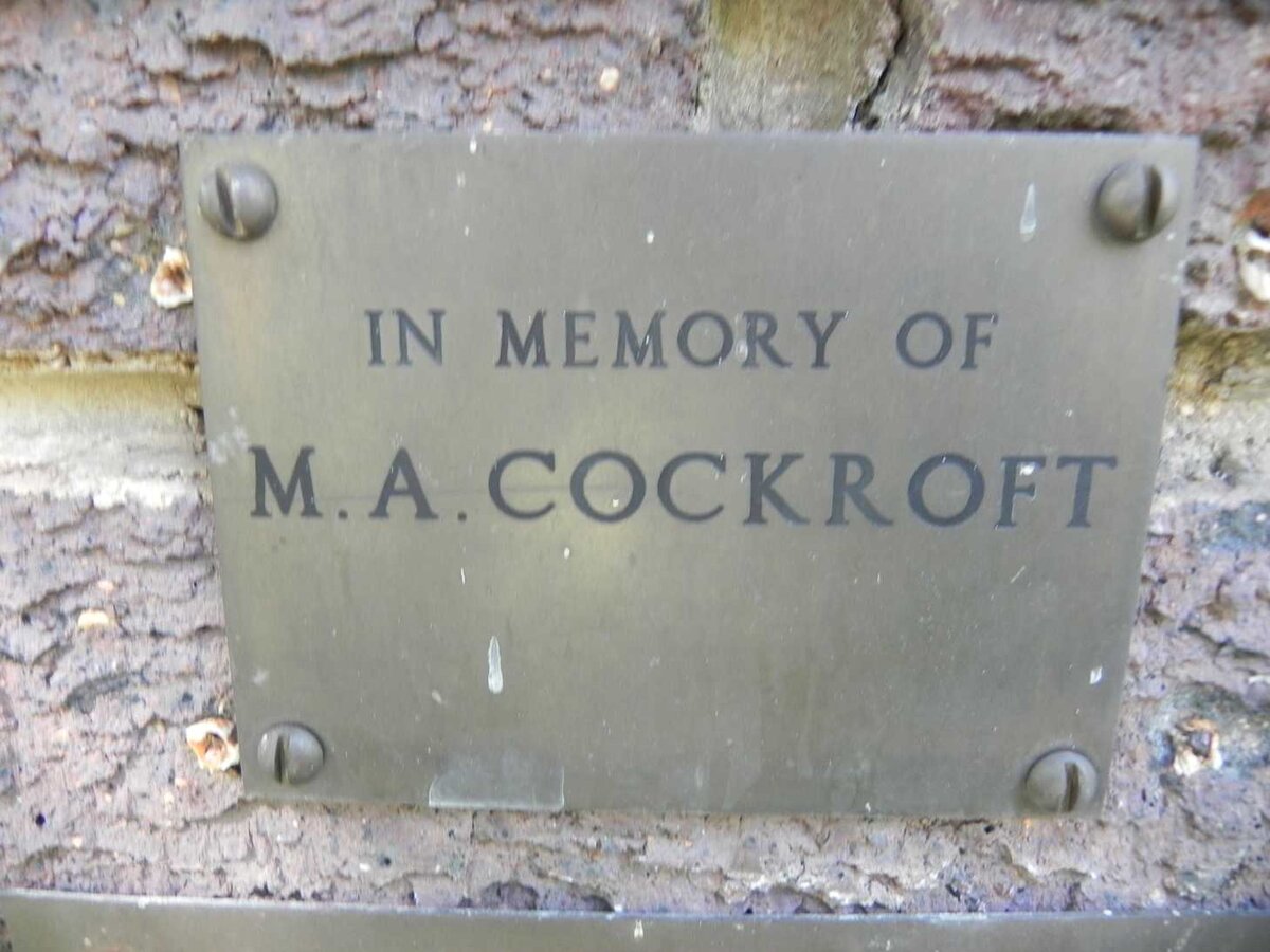 COCKROFT M.A.