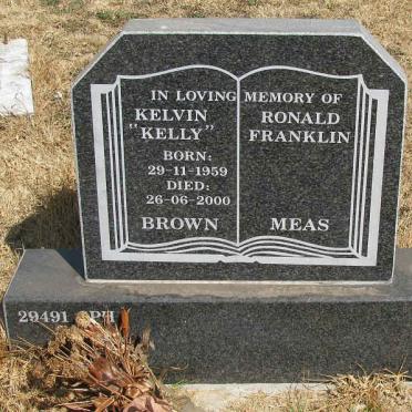 BROWN Kelvin 1959-2000 :: MEAS Ronald Franklin