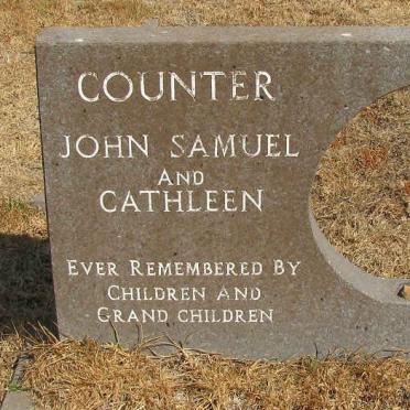 COUNTER John Samuel &amp; Cathleen